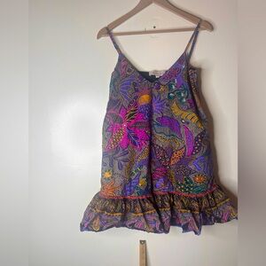 Love The Label Padma Printed Swing Mini Dress XS Anthropologie